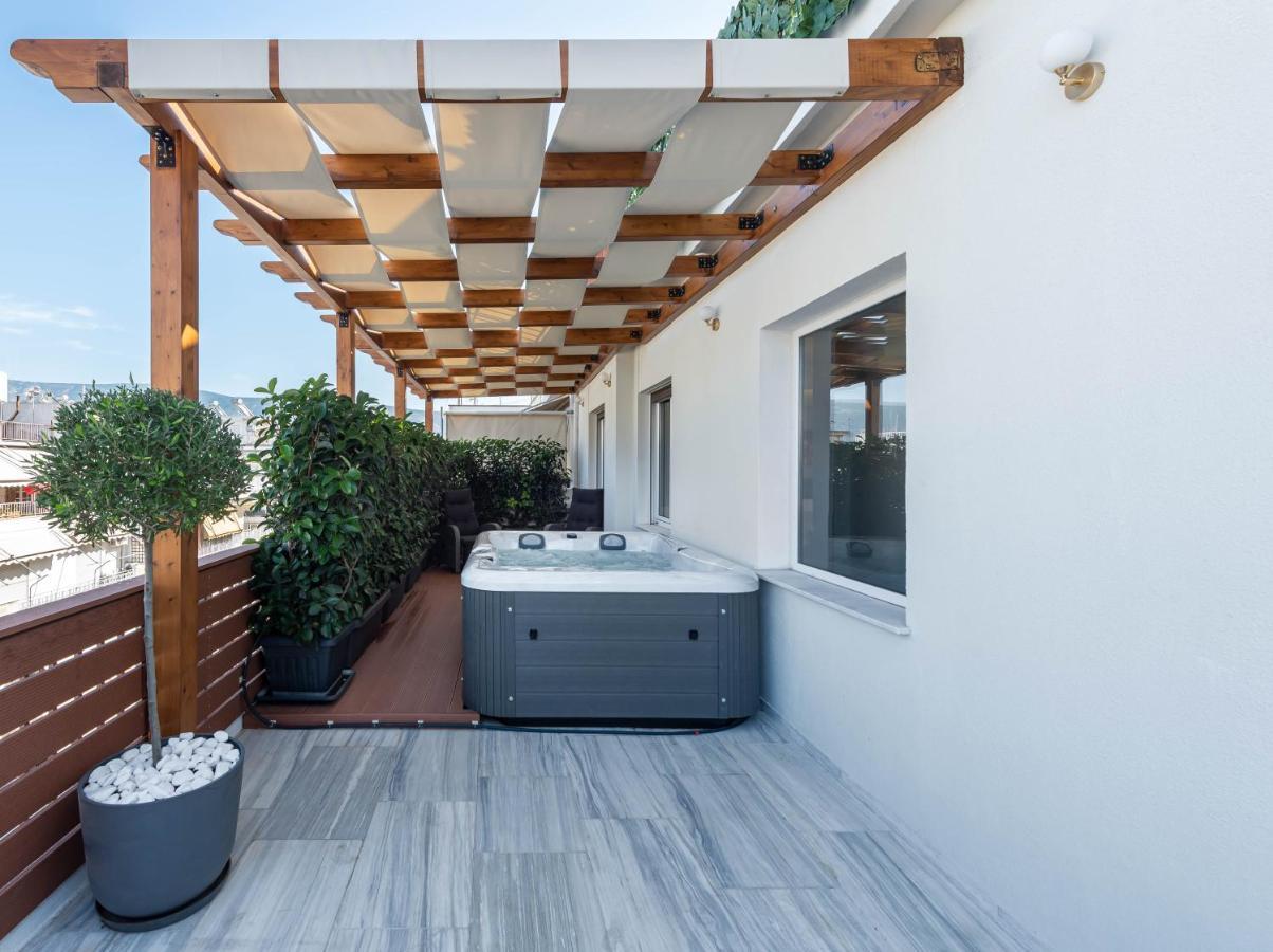 דירות אתונה Acropolis Divine Penthouse מראה חיצוני תמונה