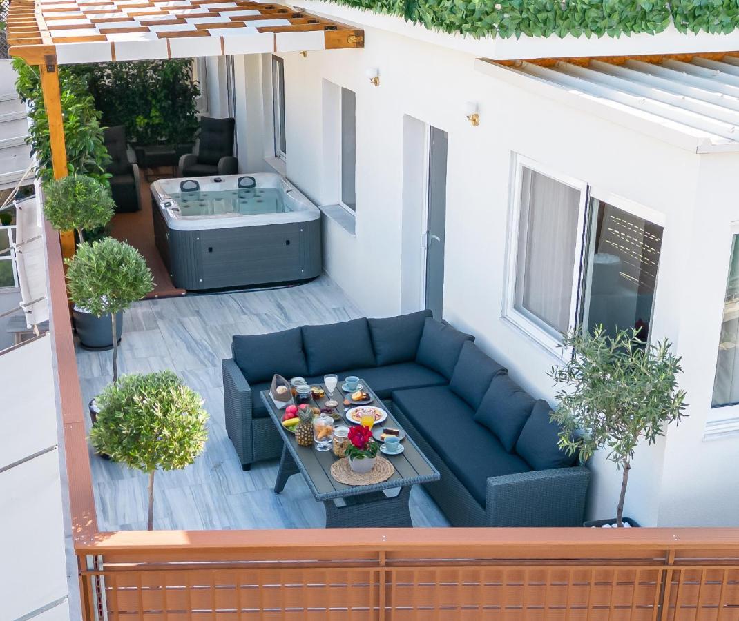 דירות אתונה Acropolis Divine Penthouse מראה חיצוני תמונה